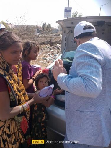 Power of Powers Foundation provided Food to the Needy People on 9th February'22