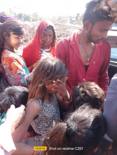 Power of Powers Foundation provided Food to the Needy People on 9th February'22