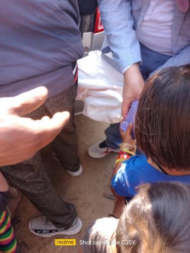 Power of Powers Foundation provided Food to the Needy People on 9th February'22