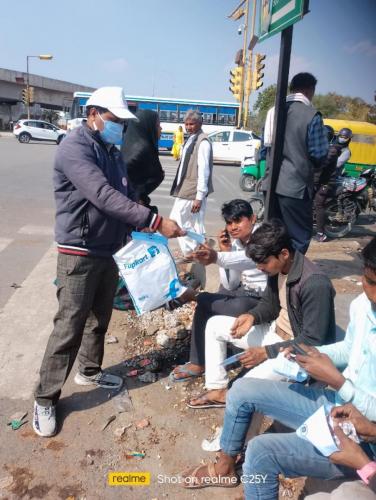 Power of Powers Foundation distributed Masks on 9th February'22