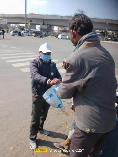 Power of Powers Foundation distributed Masks on 9th February'22