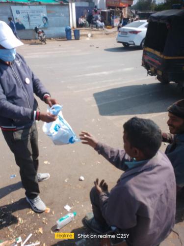 Power of Powers Foundation distributed Masks on 9th February'22