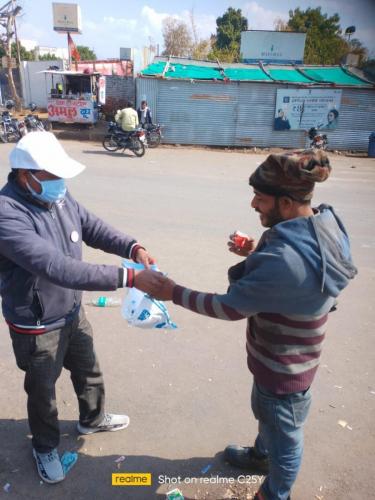 Power of Powers Foundation distributed Masks on 9th February'22